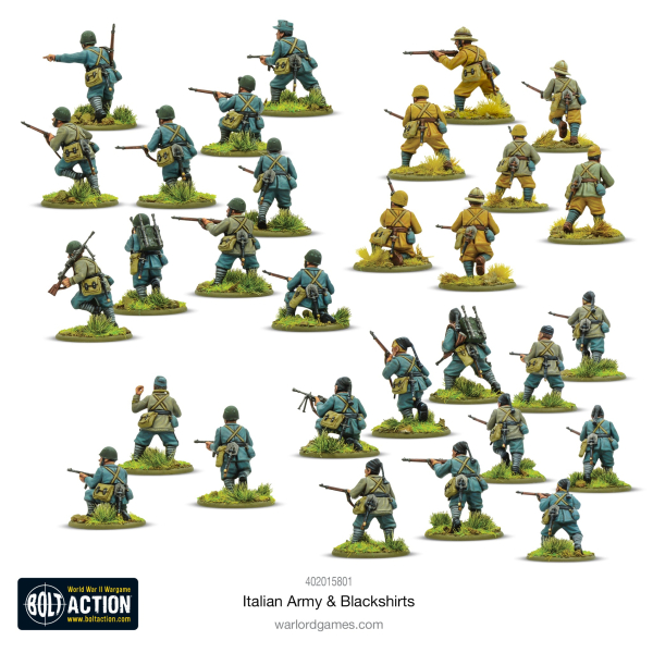 Bolt Action: Italian Army & Blackshirts